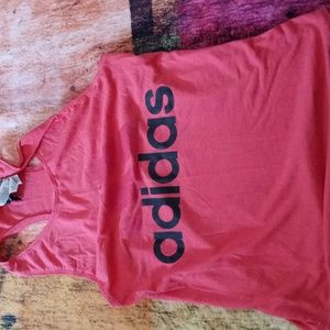 Adidas women small tank racerback